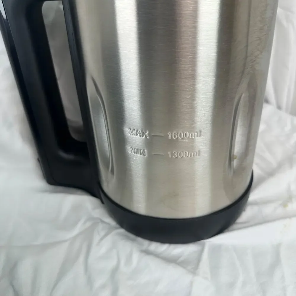 Potlimepan ML06/72 Soup Maker Blender 1.6L Stainless Steel Tested Works